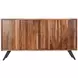 Rosewood Natural Sheesham 4 Door Sideboard