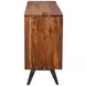 Rosewood Natural Sheesham 4 Door Sideboard