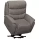 Kamari Gray Power Lift Recliner with Heat and Massage