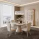 Fantosini Silver Mist Round Dining Room Set