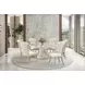 Fantosini Silver Mist Round Dining Room Set
