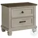 Bloomfield Medium Brown And Washed Stone Panel Bedroom Set