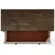 Bloomfield Medium Brown And Washed Stone 5 Drawer Chest