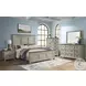 Bloomfield Medium Brown And Washed Stone 9 Drawer Dresser And Mirror