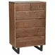 Glenwood Smoked Acacia 6 Drawer Dresser