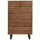 Glenwood Smoked Acacia 6 Drawer Dresser