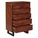 Glenwood Walnut 6 Tall Chest