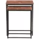 Astoria Brownstone and Gray Rectangular Nesting Side Table