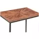 Astoria Brownstone and Gray Rectangular Nesting Side Table