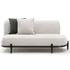 Madera Oatmeal 4 Piece Modular Corner L Sectional
