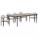 Madera Chocolate Koto Matte and Modern Dining Room Set
