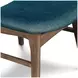 Oscar Teal Upholstered Dining Chair Set of 2