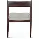 Provence Dark Sienna and Gray Upholstered Dining Chair