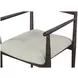 Provence Dark Sienna and Gray Upholstered Dining Chair