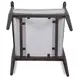 Provence Dark Sienna and Gray Upholstered Dining Chair