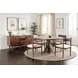 Provence Dark Sienna 54" Round Dining Room Set