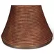 Provence Natural Brown 54" Round Dining Room Set