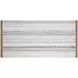 Foxrun Hollow Sierra Brown and White 60" Marble Top Writing Desk