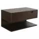 Jonah Dark Brown 1 Drawer Floating Nightstand