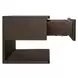 Jonah Dark Brown 1 Drawer Floating Nightstand