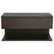 Jonah Dark Brown 1 Drawer Floating Nightstand