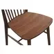 Marley Walnut Dining Chair Set of 2