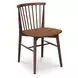 Marley Walnut Dining Chair Set of 2