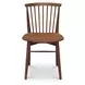 Marley Walnut Dining Chair Set of 2