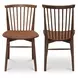 Marley Walnut Dining Chair Set of 2