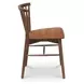 Marley Walnut Dining Chair Set of 2