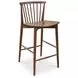 Marley Walnut Counter Height Stool