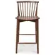 Marley Walnut Counter Height Stool
