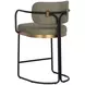 Jalen Ivanhoe Pine Upholstered Counter Height Stool