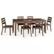 Calabasas Toffee Nut 96" Extendable Rectangular Dining Table