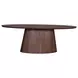 Calabasas Toffee Nut 86" Oval Dining Table
