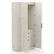 Love Matte Pearl 2 Door Bar Cabinet with LED
