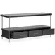 Spencer Dark Briarsmoke Rectangular Lift Top Occassional Table Set