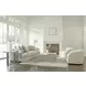 Tempo Larza and Satin Nickel Square Side Table