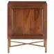Manhattan Light Walnut 3 Drawer Nightstand