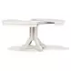 Willowbrook Egg Shell White 66" Extendable Oval Dining Table
