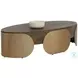 Aurelin Dark Brown Coffee Table