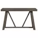 Hearst Reclaimed Chevron Rectangular Sofa Table with USB Charging