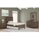 Carlson Harvest Brown Twin Panel Bed