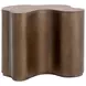 Aurora Antique Bronze Freeform Large Side Table