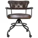 Brisbane Antique Whiskey Leather Office Chair