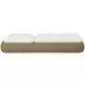 Madrid Stinson White Performance Fabric 84" Chaise Lounger