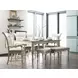 Homestead Pine Cornsilk Upholstered Belmont Dining Bench