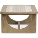 Bradford Riverbed Beige Rectangular Marble Top Cocktail Table