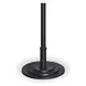 Tori White and Brown Outdoor 30" Round Marble Top Bar Table