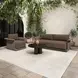 Logan Black Outdoor Round Coffee Table